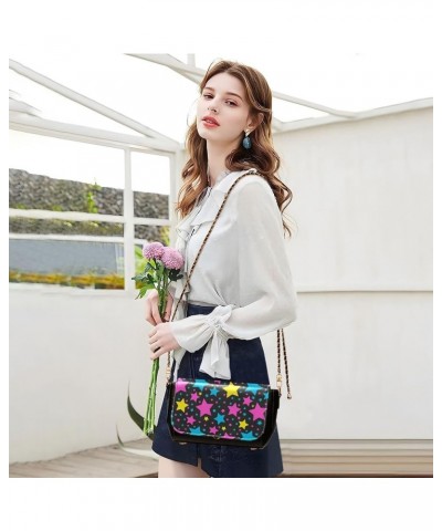 Crossbody Bags for Women Trendy Women's Black Shoulder Bag Small PU Leather Flap Cross Body Bag Handbags Pattern14 $23.36 Cro...