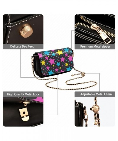 Crossbody Bags for Women Trendy Women's Black Shoulder Bag Small PU Leather Flap Cross Body Bag Handbags Pattern14 $23.36 Cro...