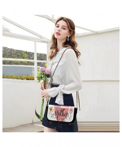 Crossbody Bags for Women Trendy Women's Black Shoulder Bag Small PU Leather Flap Cross Body Bag Handbags Pattern15 $22.54 Cro...