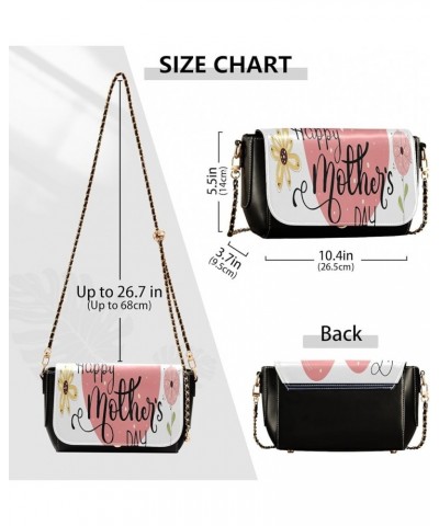 Crossbody Bags for Women Trendy Women's Black Shoulder Bag Small PU Leather Flap Cross Body Bag Handbags Pattern15 $22.54 Cro...