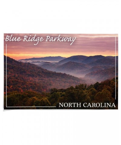 36x54 Inch Giclee Print, Blue Ridge Parkway, North Carolina, Great Smoky Mountains, Sunset $36.90 Totes