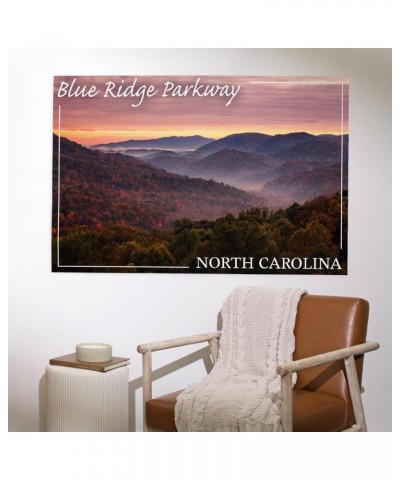 36x54 Inch Giclee Print, Blue Ridge Parkway, North Carolina, Great Smoky Mountains, Sunset $36.90 Totes