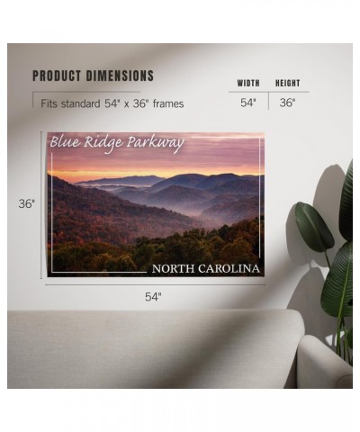 36x54 Inch Giclee Print, Blue Ridge Parkway, North Carolina, Great Smoky Mountains, Sunset $36.90 Totes