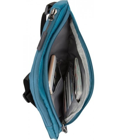 Travelon: World Travel Essentials Slim Crossbody Bag Peacock Teal $10.52 Crossbody Bags