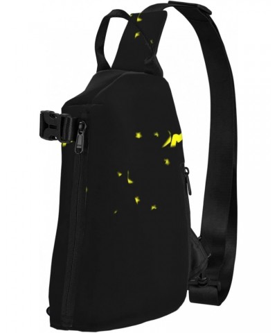 Crossbody Sling Backpack Star-Sheesh-Cool Travel Hiking Chest Daypack One Strap Shoulder Bag $18.25 Crossbody Bags