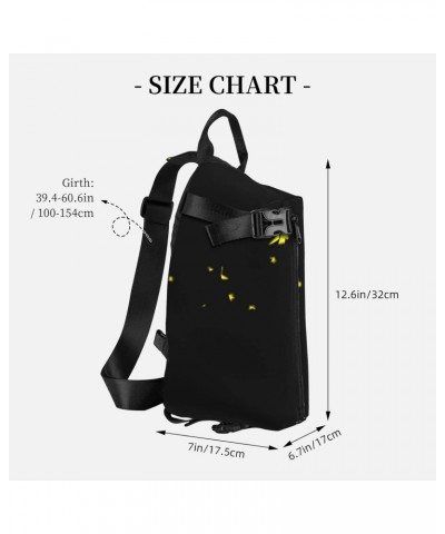 Crossbody Sling Backpack Star-Sheesh-Cool Travel Hiking Chest Daypack One Strap Shoulder Bag $18.25 Crossbody Bags