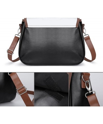 Fashion Crossbody Bags Women's Shoulder Bags Classic City Leather Satchels Hobo Bags Skull Lattice Color3 $28.99 Hobo Bags