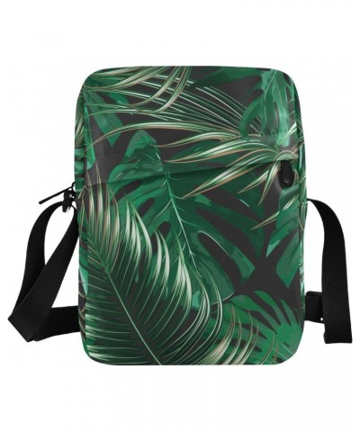 Crossbody Phone Tropical Palm Tree Leaves Jungle Small Messenger Shoulder Bag Cash Handbag Wallet Purse(237na7b) $12.53 Cross...