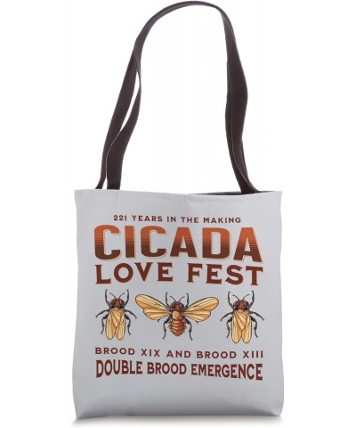 Cicadas Emergence Nature Lover's Bug Enthusiasts Cicada Fest Tote Bag $14.20 Totes