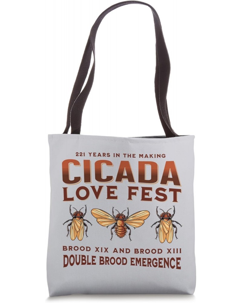 Cicadas Emergence Nature Lover's Bug Enthusiasts Cicada Fest Tote Bag $14.20 Totes