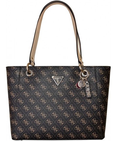 Noelle Small Noel Tote Brown Logo $47.02 Totes