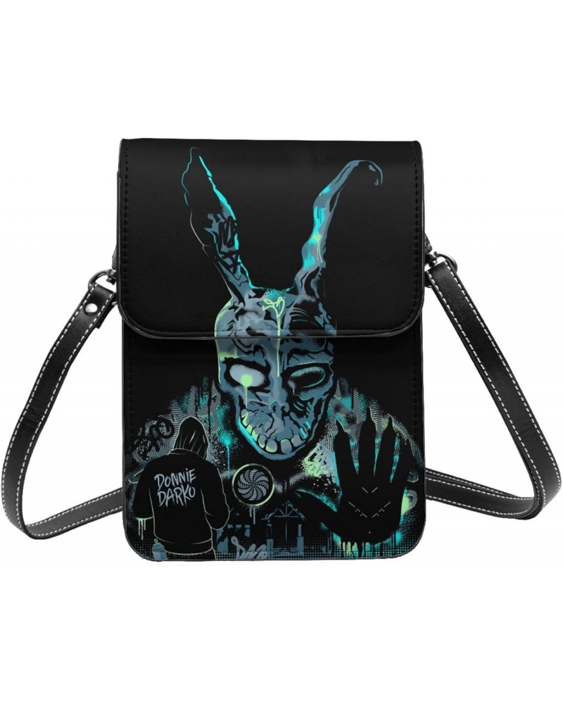 Donnie Darko Movie Small Cell Phone Purse Cell Phone Purse Clutch Handbag For Womens Female $13.79 Crossbody Bags