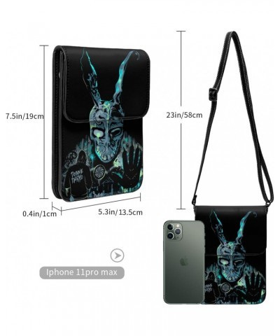 Donnie Darko Movie Small Cell Phone Purse Cell Phone Purse Clutch Handbag For Womens Female $13.79 Crossbody Bags