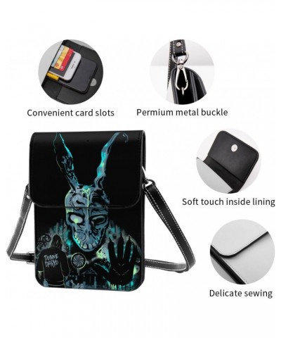 Donnie Darko Movie Small Cell Phone Purse Cell Phone Purse Clutch Handbag For Womens Female $13.79 Crossbody Bags