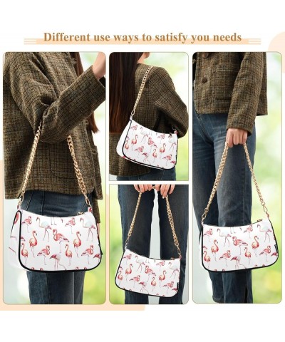 Green Skull Shell Tote Bag Handbag Tote Purses for Women Women's Clutch Handbags Flamingo Light Pink $12.71 Shoulder Bags