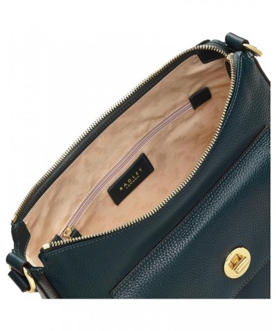 London Colebrook Women's Leather Zip Top Shoulder Bag- Medium Size Purse - Women's Shoulder Handbag Laurel $55.52 Shoulder Bags