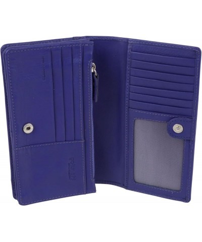 Leather Ladies Purse/Wallet RFID Protected, Orchid, One Size, Contemporary Violet $24.14 Wallets