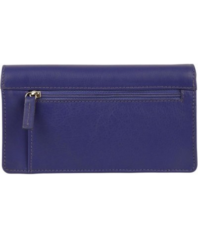 Leather Ladies Purse/Wallet RFID Protected, Orchid, One Size, Contemporary Violet $24.14 Wallets