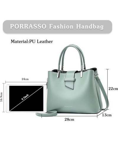 Fashion Handbag Purses Women Top-Handle Bags Ladies Crossbody Satchel Green $16.80 Totes