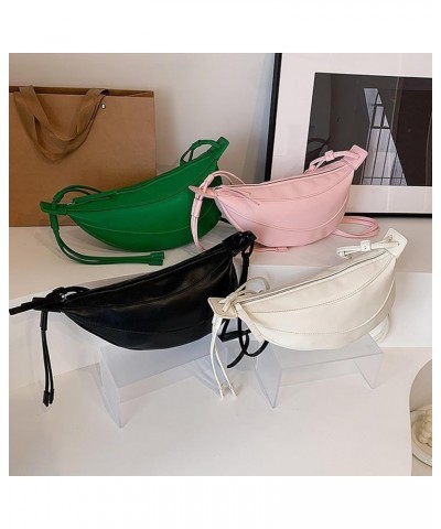 Dumpling Bag for Women Trendy Designer Crossbody Bucket Handbag Soft Shoulder Bag Satchel Purses Green $17.48 Shoulder Bags