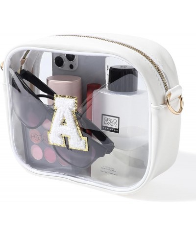 Clear Bag Stadium Approved, Crossbody Transparent Bag for Concerts Sports Events, Purses for Men & Women White a $9.89 Crossb...