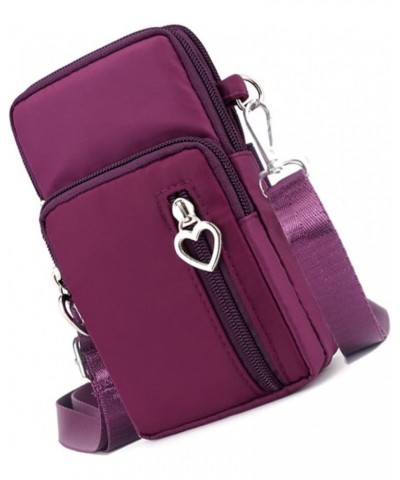 2pcs Running Bag Womens Crossbody Purse Cell Phone Wallet Mini Crossbody Bags Crossbody Bags for Neck Purplex2pcs $8.39 Cross...