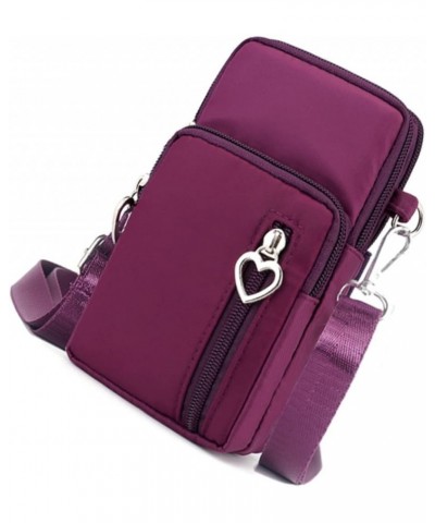 2pcs Running Bag Womens Crossbody Purse Cell Phone Wallet Mini Crossbody Bags Crossbody Bags for Neck Purplex2pcs $8.39 Cross...