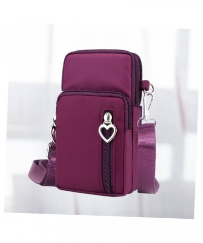 2pcs Running Bag Womens Crossbody Purse Cell Phone Wallet Mini Crossbody Bags Crossbody Bags for Neck Purplex2pcs $8.39 Cross...