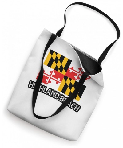 Highland Beach Maryland | MD City State USA - Cute Souvenir Tote Bag $14.10 Totes