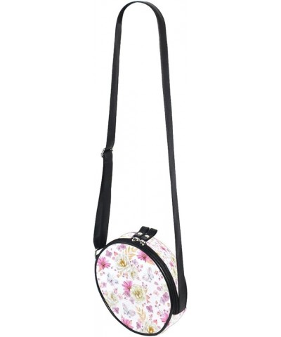 Round Crossbody Bags For Women Multi Purpose Crossbody Bag Phone Purses Traveling Cross Body Bag Shoulder Bags Color 1 $10.82...