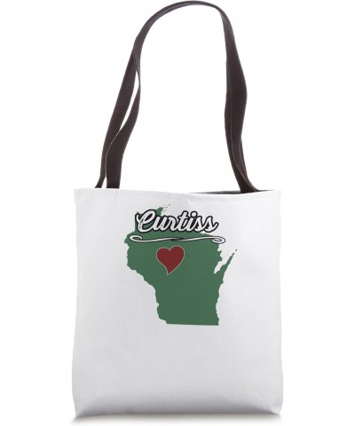 CURTISS - Wisconsin | WI USA - City State Souvenir - Tote Bag $14.40 Totes