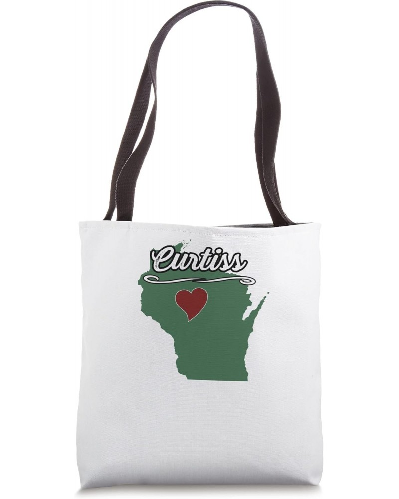 CURTISS - Wisconsin | WI USA - City State Souvenir - Tote Bag $14.40 Totes