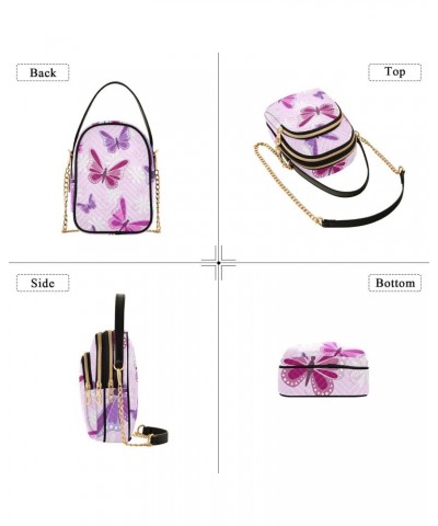 Buerfttlies Crossbody Bags for Women Crossbody Wallet Purse Handle Satchel with Chain Strap for Women $12.22 Satchels