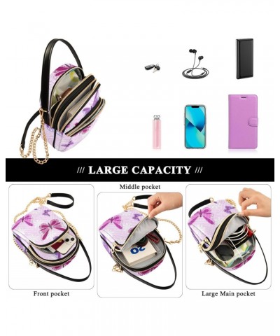 Buerfttlies Crossbody Bags for Women Crossbody Wallet Purse Handle Satchel with Chain Strap for Women $12.22 Satchels