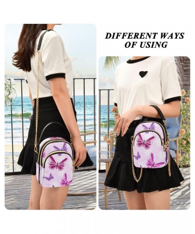 Buerfttlies Crossbody Bags for Women Crossbody Wallet Purse Handle Satchel with Chain Strap for Women $12.22 Satchels