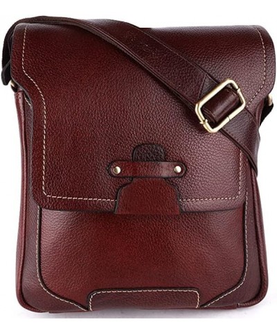 Real Leather Crossbody Bags for Women Travel Purse Crossover, Long Over the Shoulder Sling Womens Purses Maroon $33.59 Crossb...