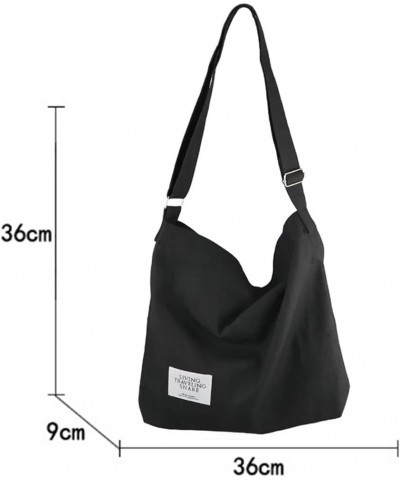 Fashion nylon shoulder bag casual canvas diagonal bag small clear girl travel bag (I-Yellow) One Size I-black $9.00 Shoulder ...