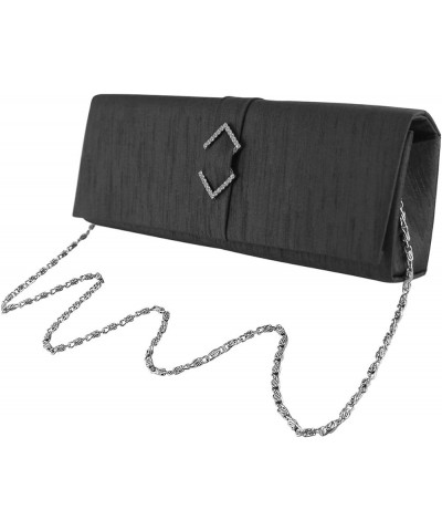 Silk Occasion Bag Black $20.70 Clutches