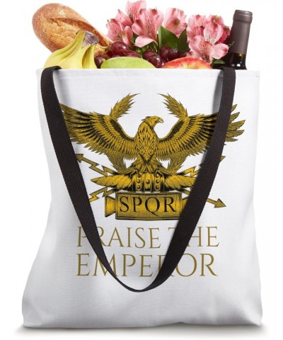 Roman Empire - Praise The Emperor - Legionary Eagle SPQR Tote Bag $16.44 Totes