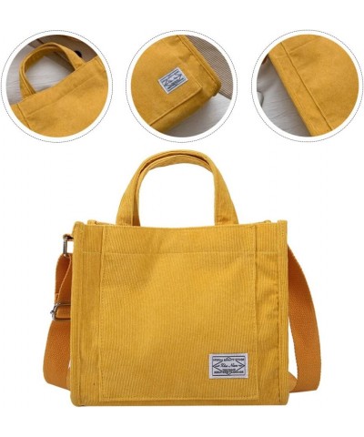 Mini Tote Bag Crossbody Bags Fashion Hobo Bag for Women Shoulder Handbag Yellow $9.39 Totes