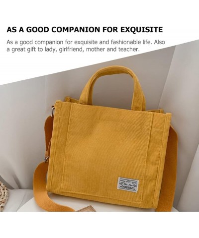 Mini Tote Bag Crossbody Bags Fashion Hobo Bag for Women Shoulder Handbag Yellow $9.39 Totes