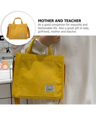 Mini Tote Bag Crossbody Bags Fashion Hobo Bag for Women Shoulder Handbag Yellow $9.39 Totes