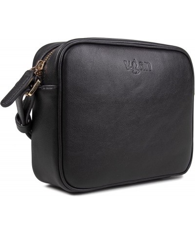 Womens Camera Vegan Handbag Bags And Wallets Black Black $80.62 Handbags