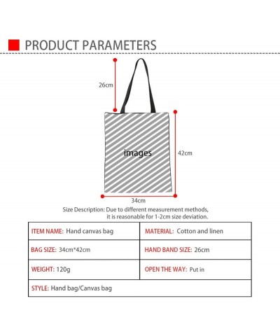 Travel Tote Bag Canvas Luggage Shoulder Bag for Women Girl Resuable Grocery Bags Multi-3 $12.23 Shoulder Bags