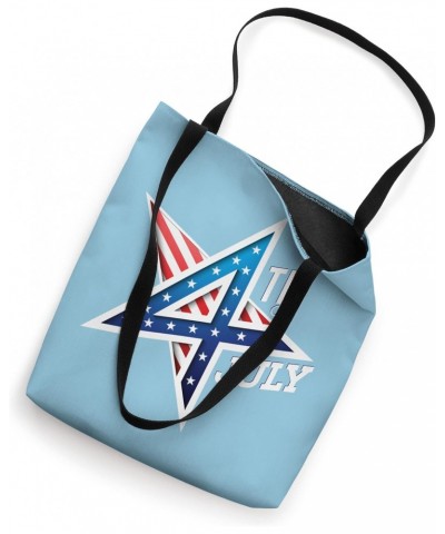 4th July Integrated Star Patriotic Independence ART ON BACK Tote Bag $8.81 Totes