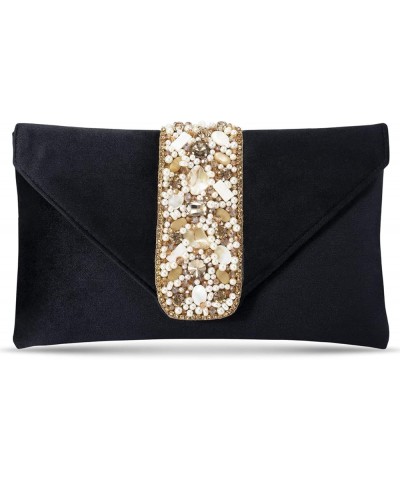 Indian Potli Bags For Women Evening Bag Clutch Ethnic Bride Purse Black $31.20 Evening Bags