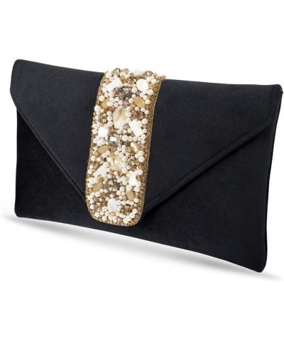 Indian Potli Bags For Women Evening Bag Clutch Ethnic Bride Purse Black $31.20 Evening Bags