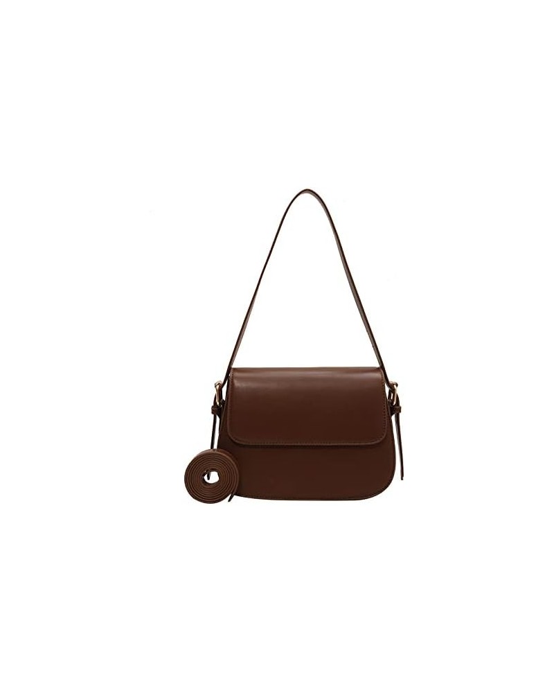 Shoulder Bag Mini Purse Womens Crossbody Clutch Purses Brown $10.74 Satchels