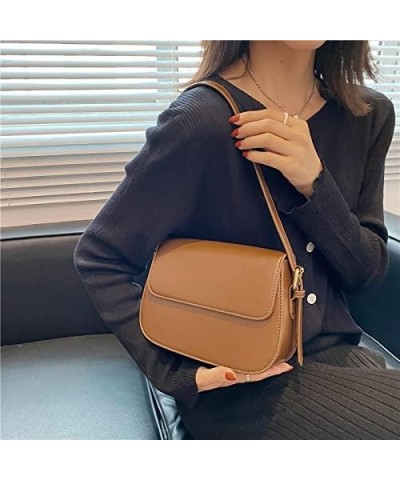 Shoulder Bag Mini Purse Womens Crossbody Clutch Purses Brown $10.74 Satchels