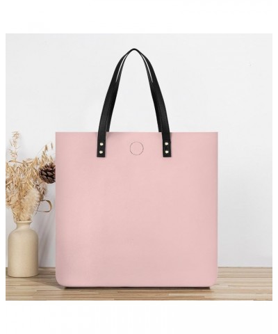 Fashion Large Capacity Satchel Tote Bag Casual Shoulder Bag Soft Leather Purse Color50 $18.30 Totes